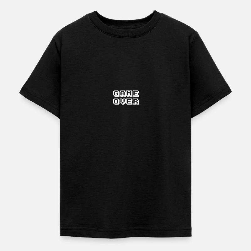 Jeu d'arcade sur blanc - T-shirt Ado - noir