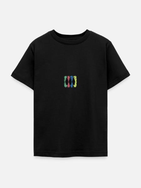 Pinguin Geschenk - Teenager T-Shirt - Schwarz