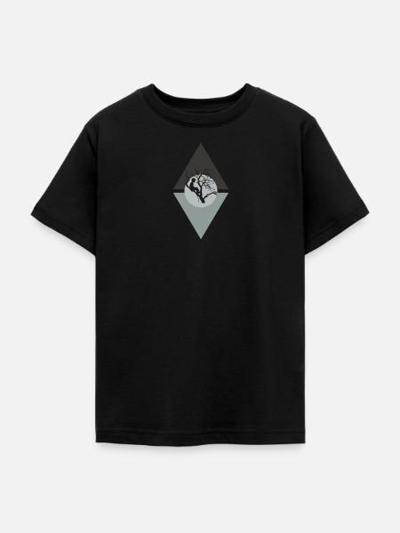 Klettern Kletterer - Teenager T-Shirt - Schwarz