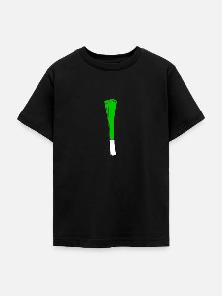 Lauch - Teenager T-Shirt - Schwarz