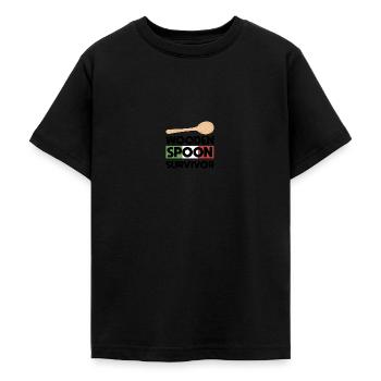 Wooden Spoon Survivor - Teenager T-Shirt - Schwarz - Vorne - AI Model Teenager Male light (155cm)