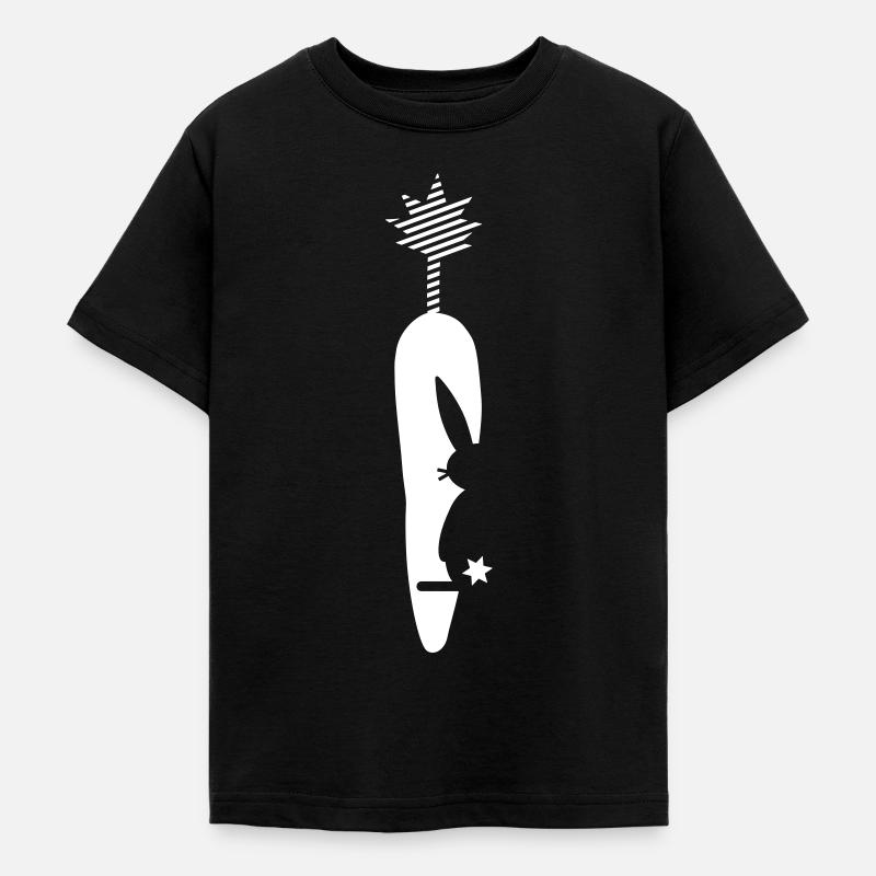 Carotte de lapin - T-shirt Ado - noir