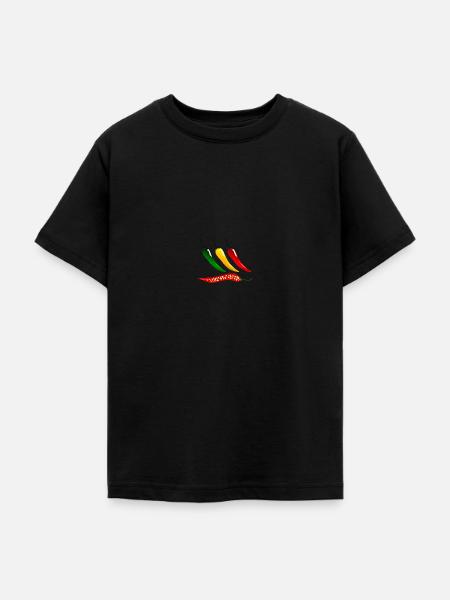 Chili - Teenager T-Shirt - Schwarz