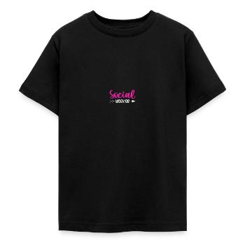 Schulsozialarbeiterin - Teenager T-Shirt - Schwarz - Vorne - AI Model Teenager Male light (155cm)