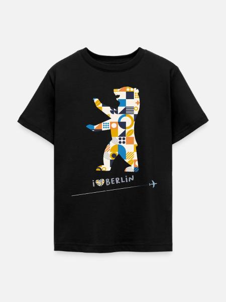 Berliner Bär Berlin - Teenager T-Shirt - Schwarz