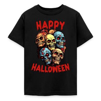 Joyeuse Halloween Zombie Apocalypse - T-shirt Ado - noir - Devant - AI Model Teenager Male light (155cm)