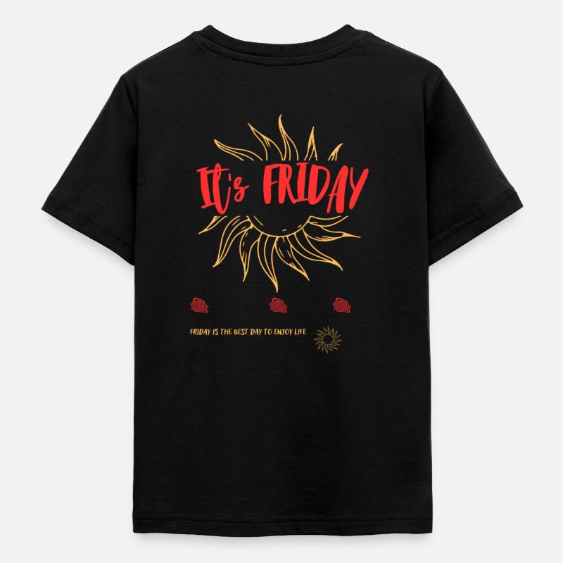 Friday - T-shirt Ado - noir
