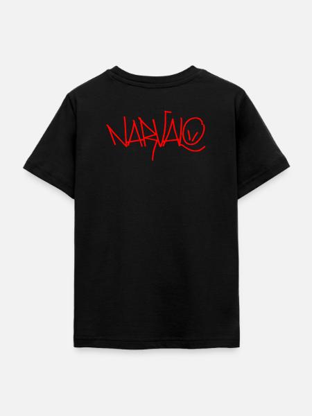 Narvalo rot - Teenager T-Shirt - Schwarz
