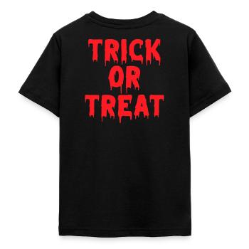 Halloween, Black Magic, Candy - Teenage T-Shirt - black - Back - AI Model Teenager Male light (155cm)