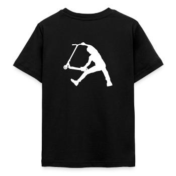 Fingerwhip 2 - T-shirt Ado - noir - Dos - AI Model Teenager Male light (155cm)