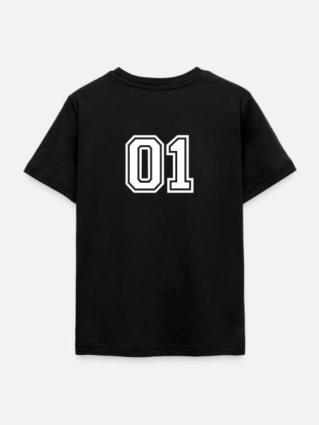 01 - Teenager T-Shirt - Schwarz