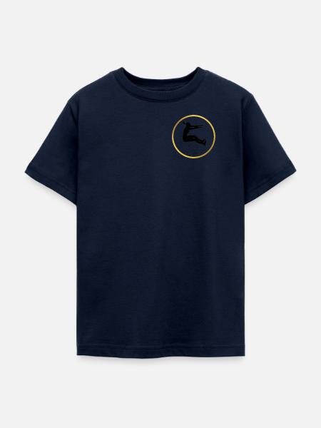 Weitsprung. - Teenager T-Shirt - Navy