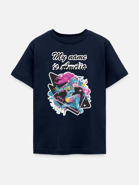 Mein Name ist Amelia 2026 - Teenager T-Shirt - Navy
