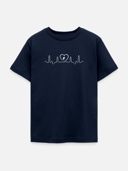 Skifahren Skifahrer - Teenager T-Shirt - Navy