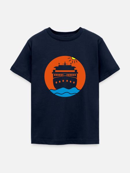 schiff - Teenager T-Shirt - Navy
