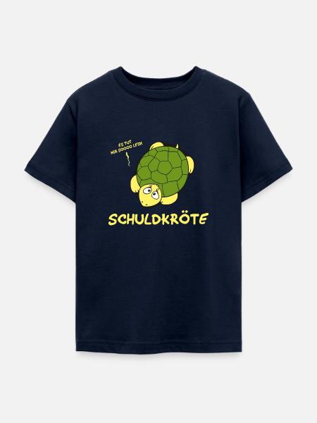 Schuldkröte - Teenager T-Shirt - Navy