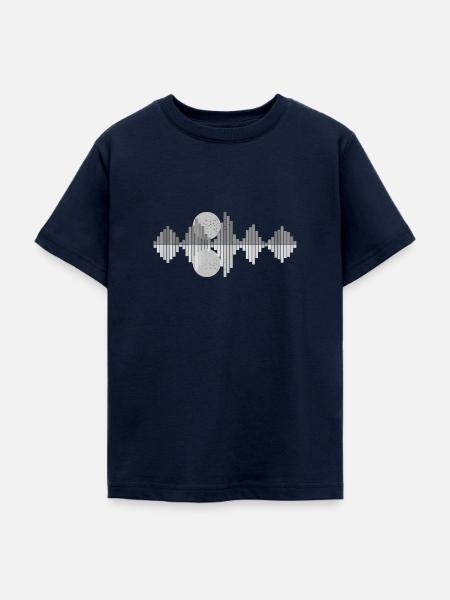 Wellen - Teenager T-Shirt - Navy