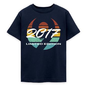 9. Geburtstag 2017 Jungen und Mädchen Geschenk - Teenager T-Shirt - Navy - Vorne - AI Model Teenager Male light (155cm)