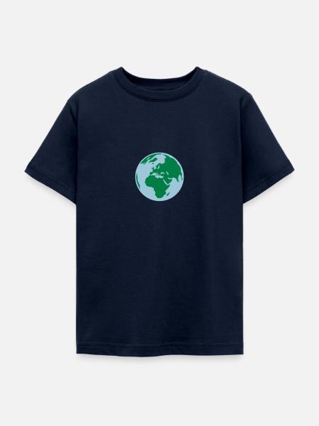 Welt - Teenager T-Shirt - Navy