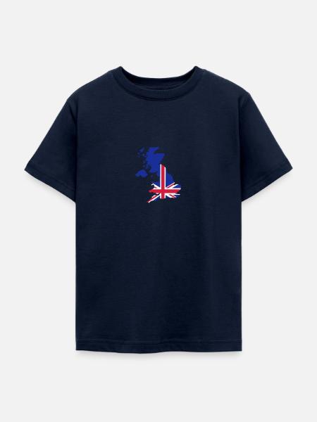 Großbritannien - Teenager T-Shirt - Navy