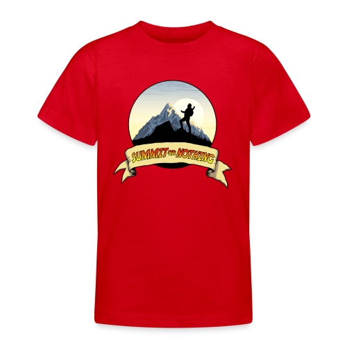 Summit Or Nothing Logo NEW - Teenage T-Shirt
