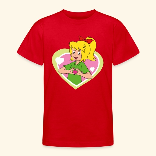 Bibi Blocksberg verliebt Herzen - Teenager T-Shirt