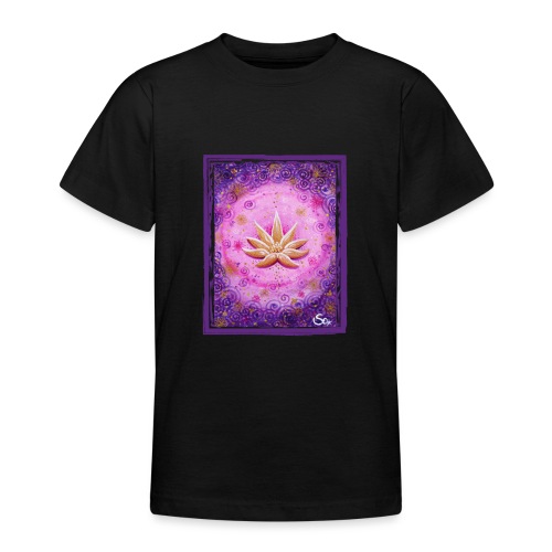 Goldener Lotus - Sonja Ariel von Staden - Teenager T-Shirt