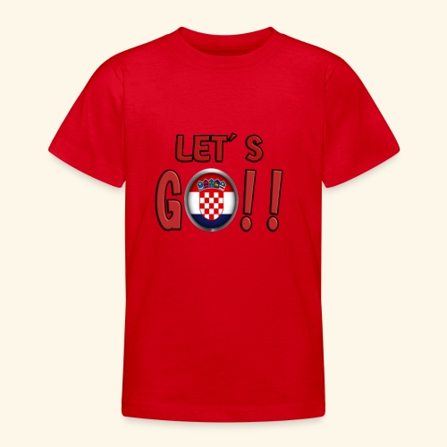 Go Croatia - Maglietta per ragazzi
