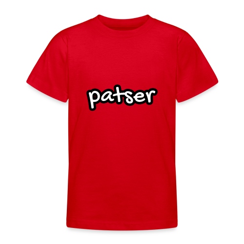 Patser - Basic White - Teenager T-shirt