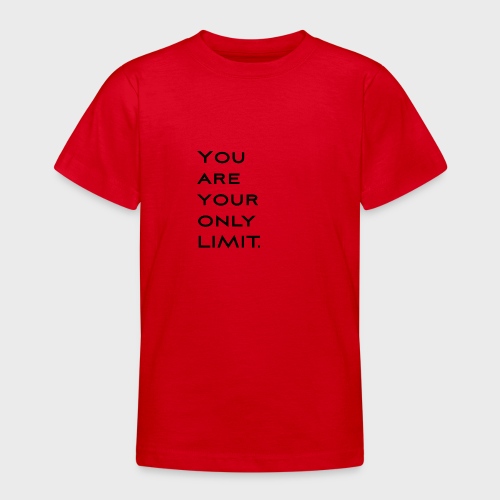 Limit Black - Teenager T-Shirt