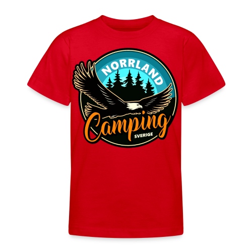Norrland Camping Sverige - T-shirt tonåring