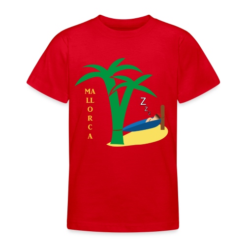 Mallorca - Urlaub unter Palmen - Teenager T-Shirt