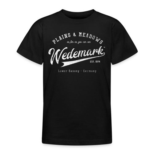 Wedemark Retrologo - Teenager-T-shirt