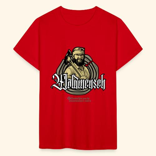 Holzfaller T-Shirt Design Waldmensch - Teenager T-Shirt
