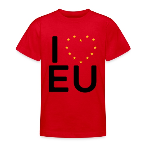 I ❤️ EU - Women's Tee - Teenage T-Shirt