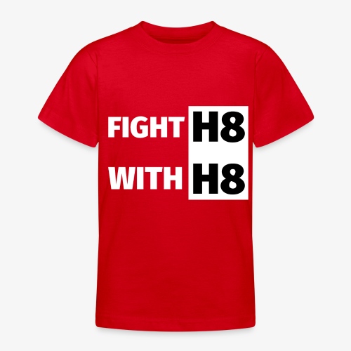FIGHTH8 bright - Teenage T-Shirt