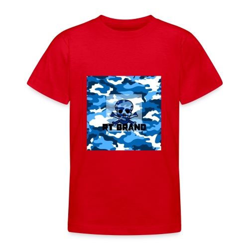 RT BRAND camo - Teenager T-shirt