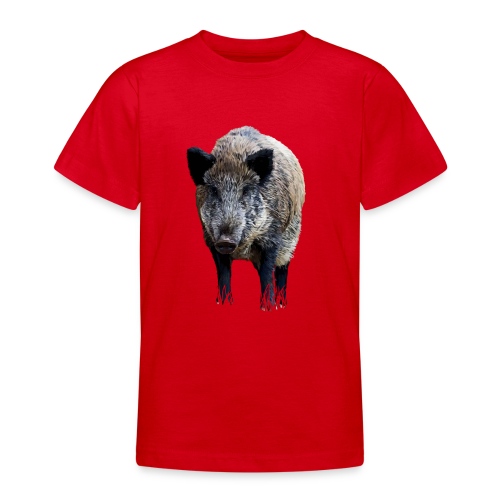 Wildschwein - Teenager T-Shirt