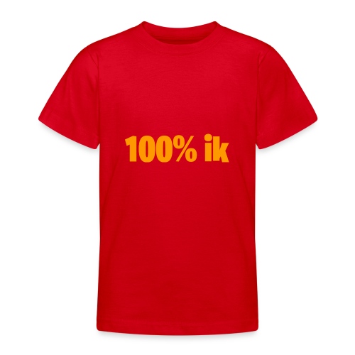 100% ik - Teenager T-shirt