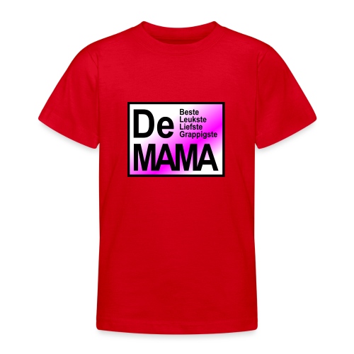 De mama paars - Teenager T-shirt