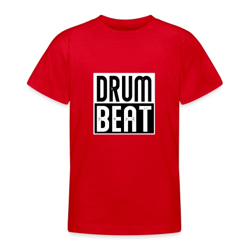 Drum Beat Schlagzeug Percussion - Teenager T-Shirt