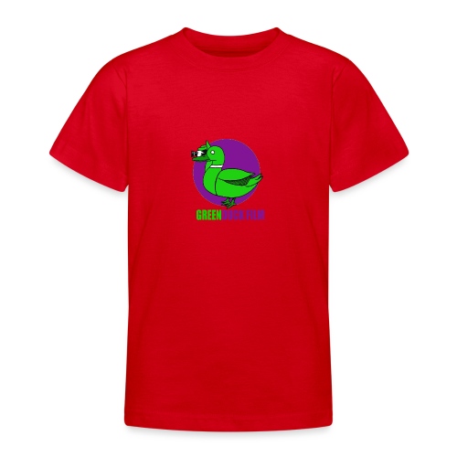 Greenduck Film Purple Sun Logo - Teenager-T-shirt