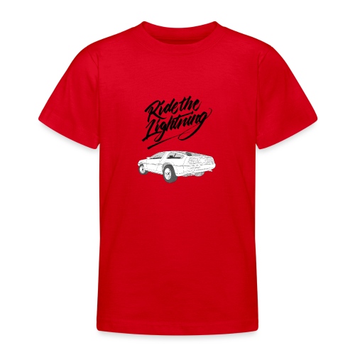 Delorean – Ride The Lightning - Teenager T-Shirt
