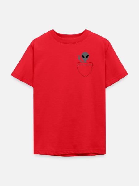 Alien - Teenager T-Shirt - Rot