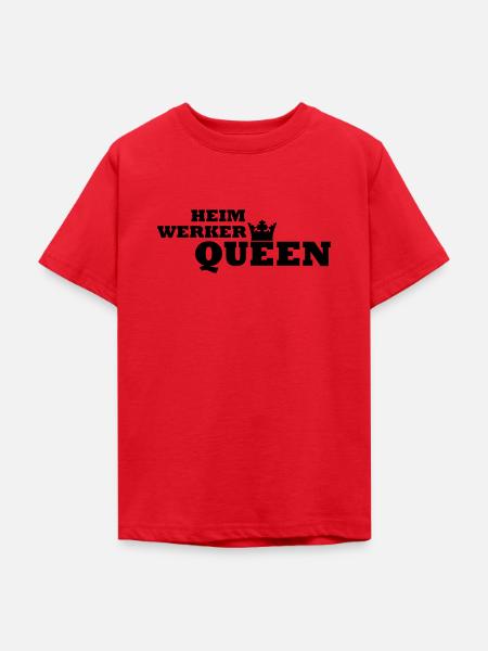 Heimwerker Queen - Teenager T-Shirt - Rot