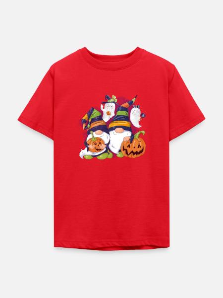 Halloween-Wichtel - Teenager T-Shirt - Rot