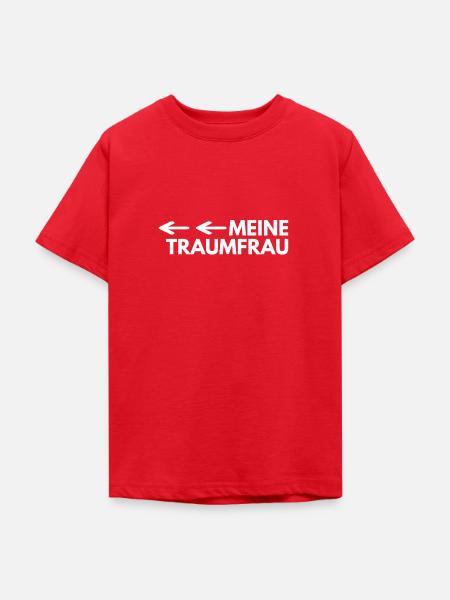 Meine Traumfrau - Teenager T-Shirt - Rot