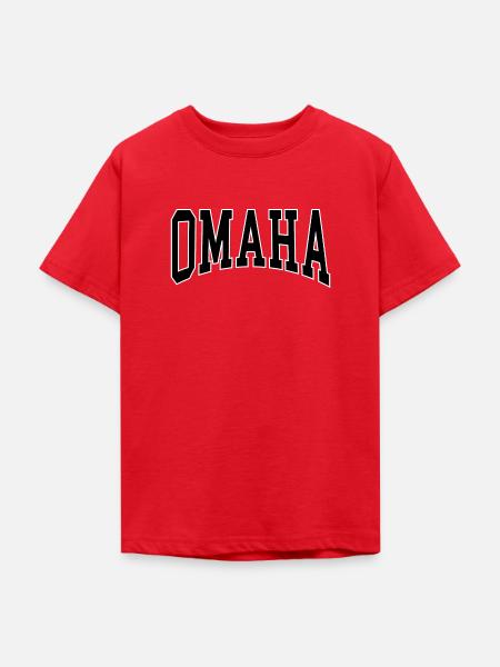 Omaha - Teenager T-Shirt - Rot