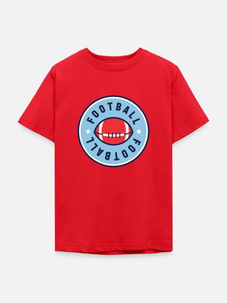Football - Teenager T-Shirt - Rot
