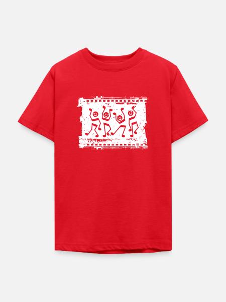 Musik - Teenager T-Shirt - Rot